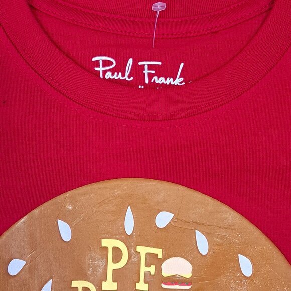 Paul Frank The Collection PF Burger Children's Unisex Tee Shirt NWT Size Medium - Picture 6 of 9